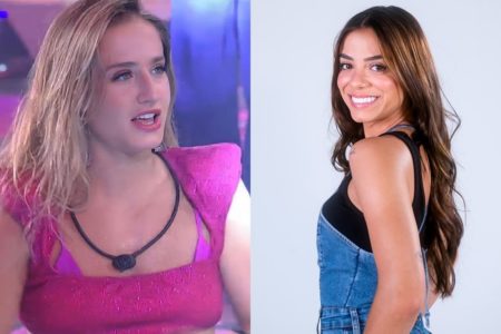 Montagem com fotos de Bruna Griphao e Key Alves - Metrópoles