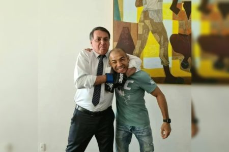 bolsonaro e josé aldo