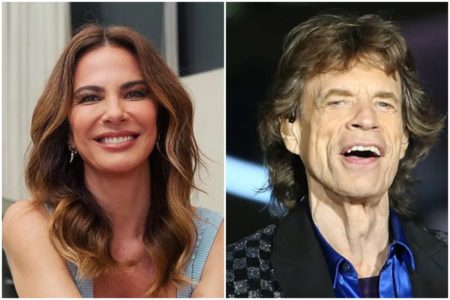 Montagem com fotos de Luciana Gimenez e Mick Jagger - Metrópoles