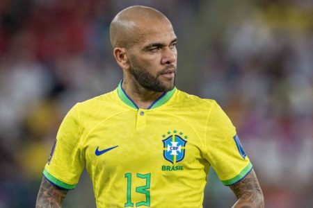 Daniel Alves, da Seleção Brasileira