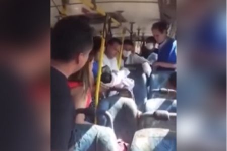 bebe nasce onibus rio de janeiro - Metrópoles