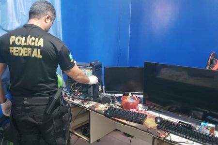 agentes da PF em operação no ceará contra estupro e divulgação de crime - Metrópoles