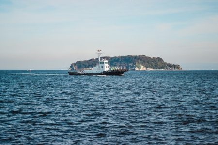 Foto de navio no Japão - Metrópoles