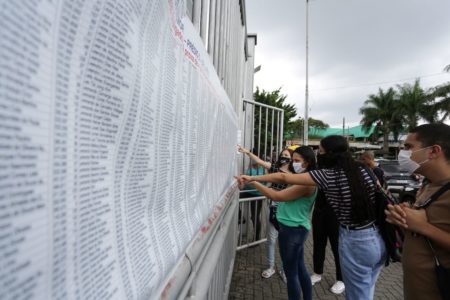 Divulgação de lista de aprovados no vestibular da Fuvest