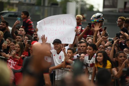 Flamengo chega em Brasília para Supercopa