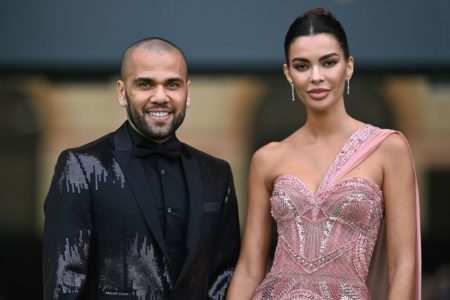 Daniel Alves e Joana Sanz