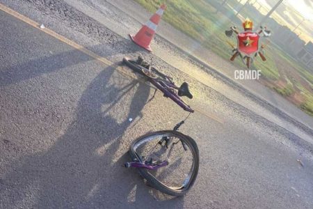 Ciclista atropelado