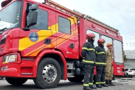 Bombeiros em Manaus