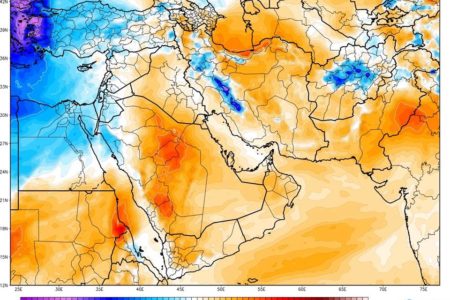 Mapa de temperatura da Turquia durante o terremoto de magnitude 7,8 - Metrópoles