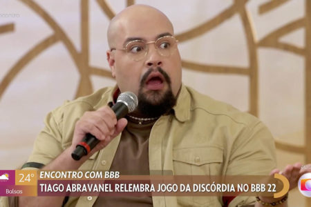 Tiago Abravanel arregala os olhos no Encontro - Metrópoles