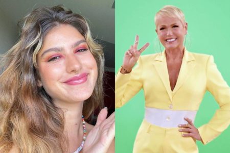 montagem com Giovanna Grigio e Xuxa- metrópoles