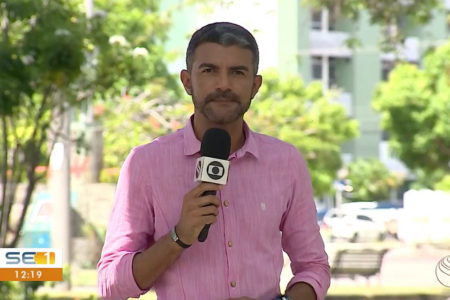 Anderson Barbosa, repórter da TV Sergipe, afiliada da Globo - Metrópoles