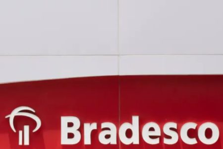 imagem colorida logotipo banco bradesco