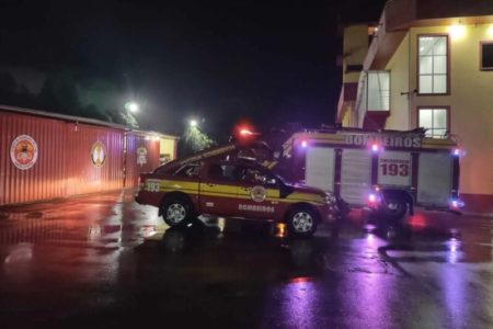 chuva e alagamento em rio do sul santa catarina - Metrópoles