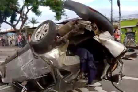 acidente grave avenida sao paulo - Metrópoles