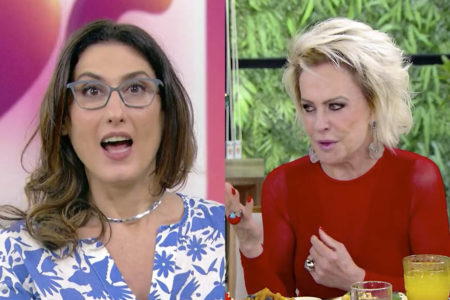 À esquerda, Paola Carosella; à direita, Ana Maria Braga - Metrópoles