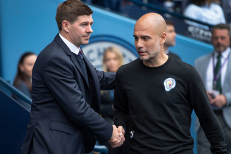 Frank Gerrard e Pep Guardiola