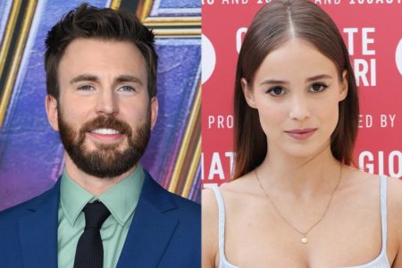 Chris Evans e Alba Baptista