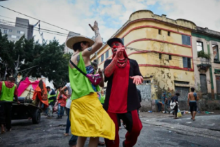 Bloco de carnaval da Cracolândia em SP