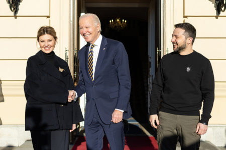 presidente joe biden e zelensky na Ucrânia - Metrópoles