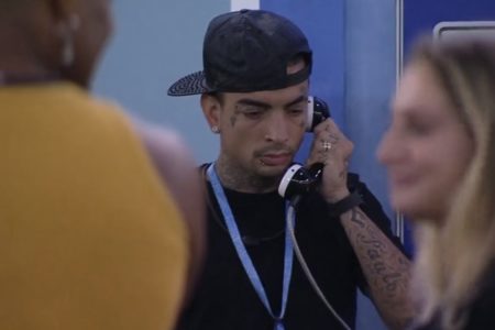 MC Guimê atende o Big Fone no BBB23 - Metrópoles