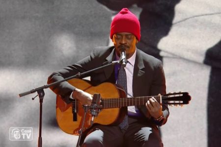 Seu Jorge no Fifa The Best - Metropoles