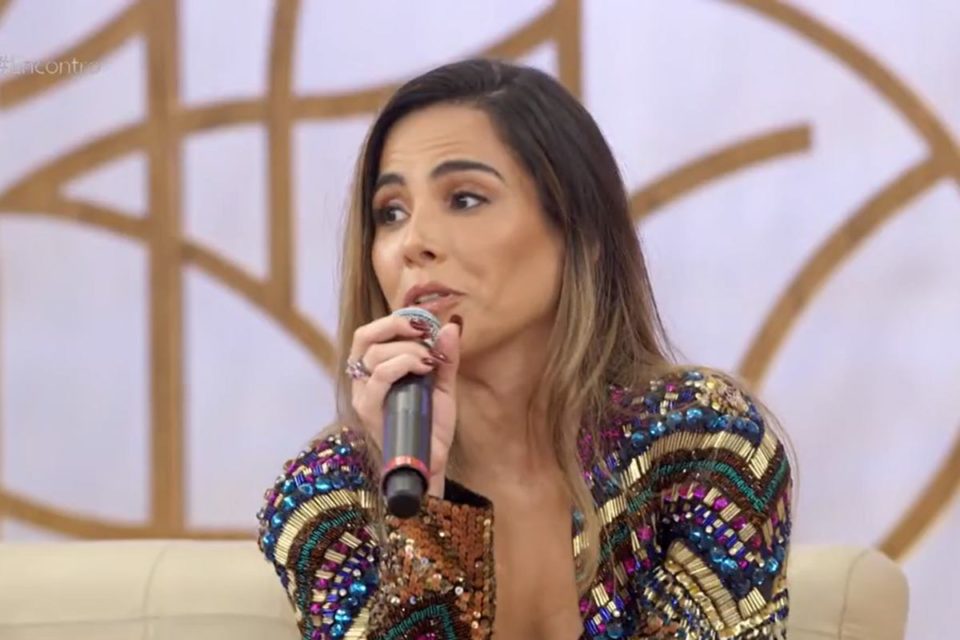 Print colorido de Wanessa Camargo no Encontro da Globo