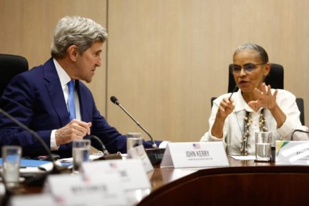 Kerry e Marina Silva