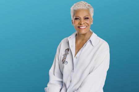 imagem colorida Dionne Warwick