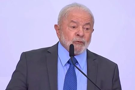 O presidente Luiz Inácio Lula da Silva