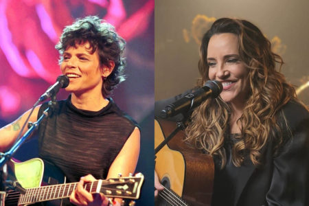 À esquerda, Cássia Eller no Acústico MTV; à direita, Ana Carolina no show Ana canta Cássia - Metrópoles