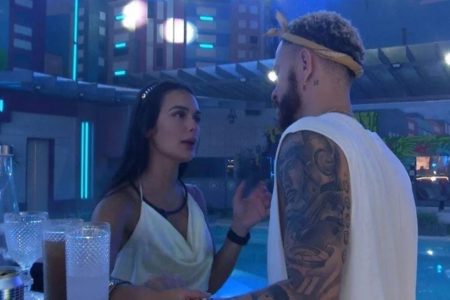 Larissa e Fred em festa no BBB23 - Metrópoles