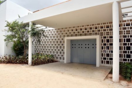 Fachada da Pinacoteca Contemporânea