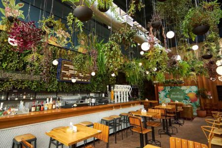 Ambiente do Gaarden Greenhouse, em SP