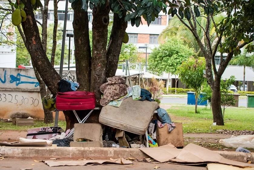 Pessoas em situação de rua em Brasília