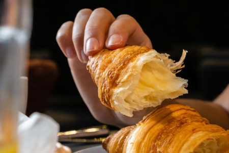 Croissant do Ça-Va Café, em SP