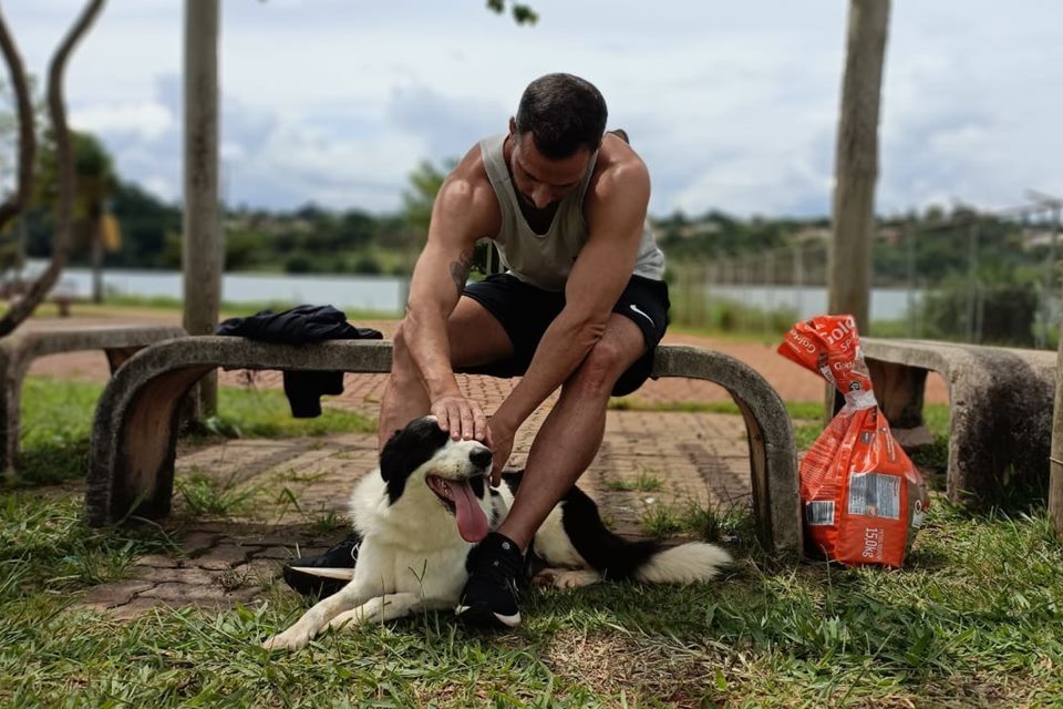 vítima de policial stalker reencontra cachorro dado como morto há 1 ano