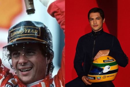 Montagem de Ayrton Senna e Gabriel Leone - Metrópoles