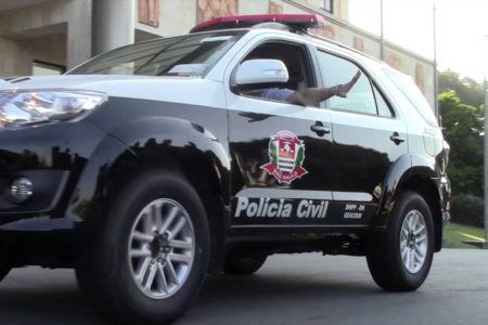 Viatura da Polícia Civil de SP