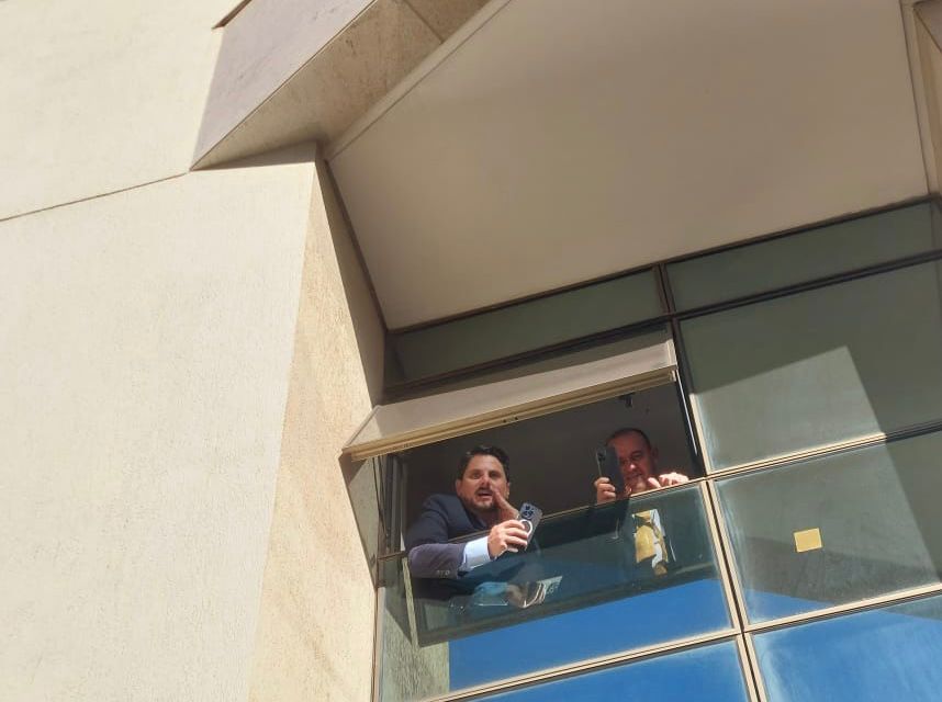 Marcos do Val recebe ex-presidente Bolsonaro em Brasília