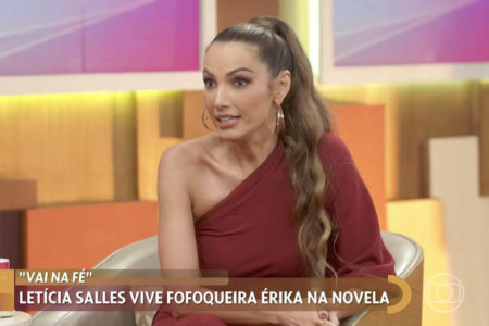 Patrícia Poeta no Encontro - Metrópoles