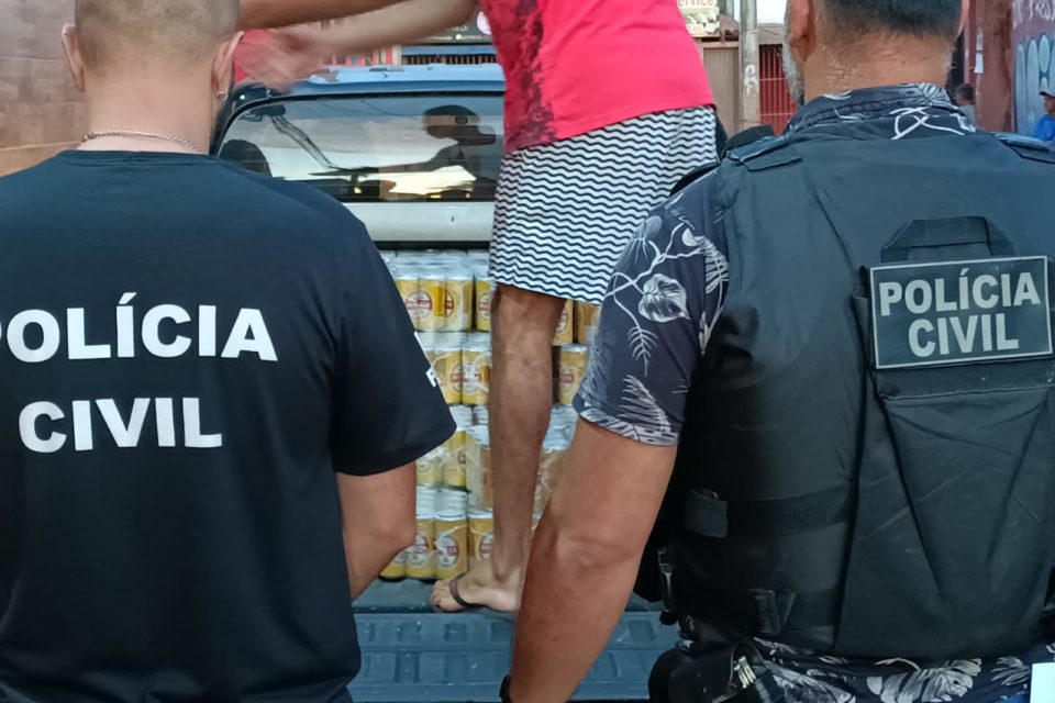 Polícia Civil apreende cerveja adulterada