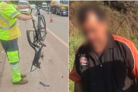 Homem alcoolizado mata ciclista em BH