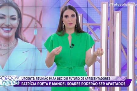 Chris Flores no Fofocalizando - Metrópoles