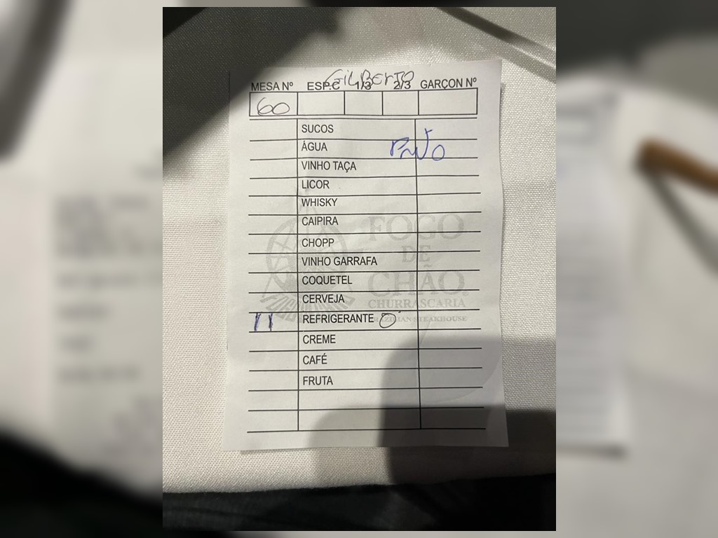 comanda de restaurante