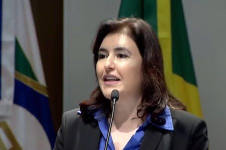 imagem colorida da ministra Simone Tebet - Metrópoles