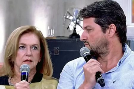 Marcelo Serrado e a mãe, Júlia Serrado - metrópoles