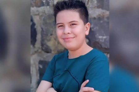 Daniel do Amaral da Silva, de 12 anos, morreu após acidente de trânsito