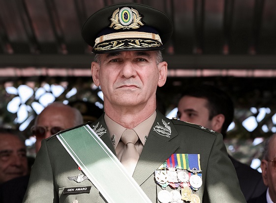 General de Exército Marcos Antonio Amaro dos Santos Planalto