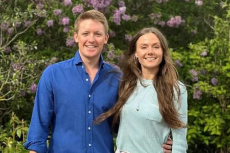 Na foto, o duque Hugh Grosvenor e Olivia Henson - Metrópoles